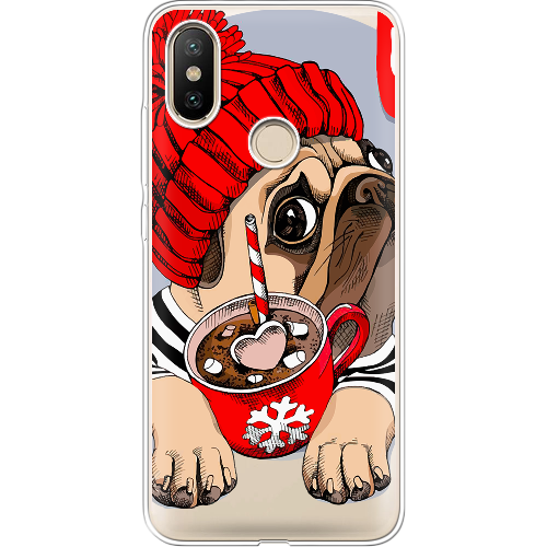 Чехол BoxFace Xiaomi Mi 6X / A2 Winter Puggy