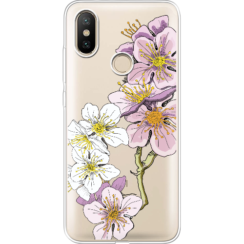 Чехол BoxFace Xiaomi Mi 6X / A2 Cherry Blossom