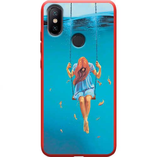 Чехол BoxFace Xiaomi Mi 6X / A2 Girl In The Sea