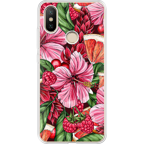 Чехол BoxFace Xiaomi Mi 6X / A2 Tropical Flowers