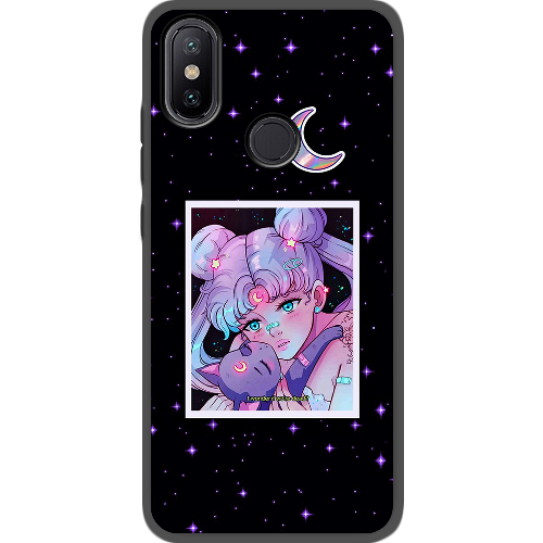 Чехол BoxFace Xiaomi Mi 6X / A2 Sailor Moon night