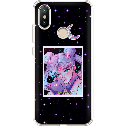 Чехол BoxFace Xiaomi Mi 6X / A2 Sailor Moon night