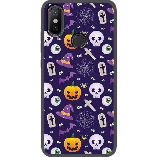 Чехол BoxFace Xiaomi Mi 6X / A2 Halloween Purple Mood