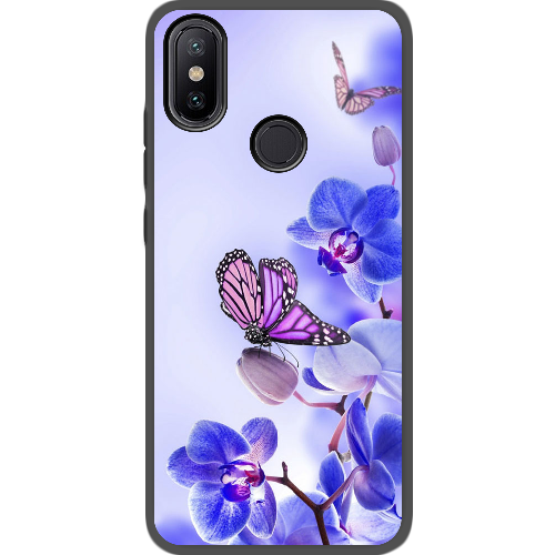 Чехол BoxFace Xiaomi Mi 6X / A2 Orchids and Butterflies