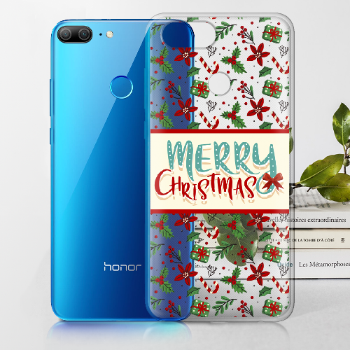 Чехол BoxFace Honor 9 Lite Vintage Christmas Congratulation