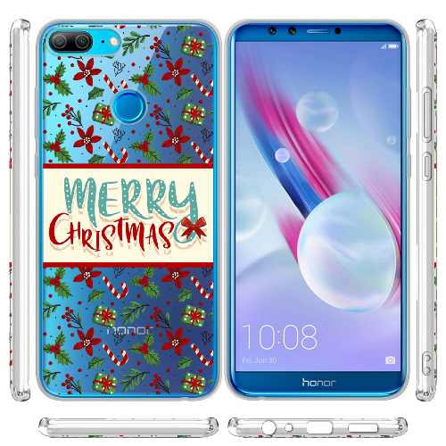 Чехол BoxFace Honor 9 Lite Vintage Christmas Congratulation