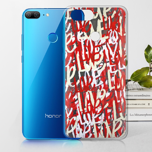 Чехол BoxFace Honor 9 Lite Love Graffiti