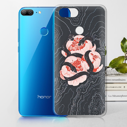 Чехол BoxFace Honor 9 Lite Snake Rose