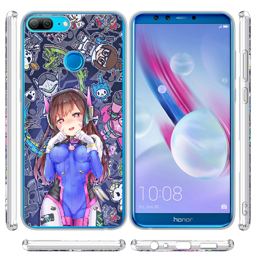 Чехол BoxFace Honor 9 Lite Overwatch D.VA