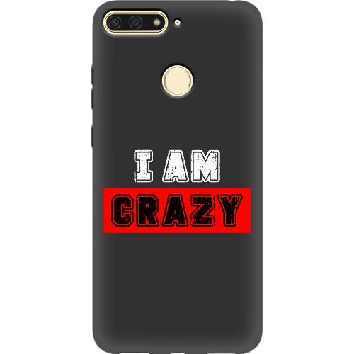 Чехол Boxface Huawei Y6 Prime 2018 I'm Crazy