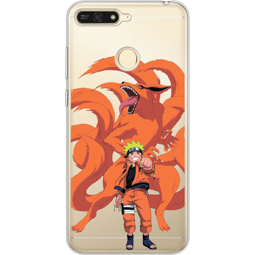 Чехол Boxface Huawei Y6 Prime 2018 Naruto and Kurama