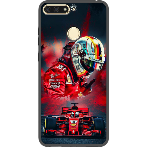 Чехол Boxface Huawei Y6 Prime 2018 Racing Car