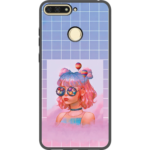 Чехол Boxface Huawei Y6 Prime 2018 Girl in the Clouds