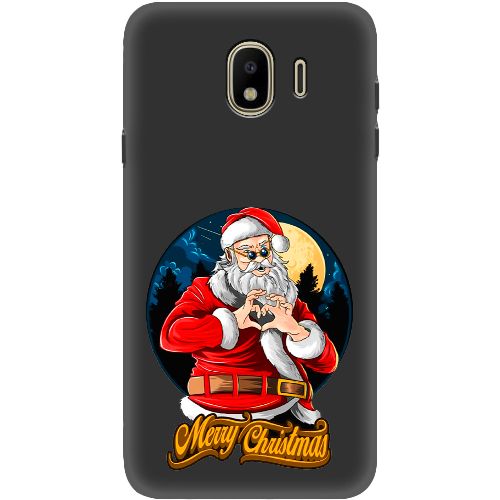 Чехол BoxFace Samsung J400 Galaxy J4 2018 Cool Santa and heart