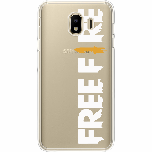 Чехол BoxFace Samsung J400 Galaxy J4 2018 Белый Free Fire