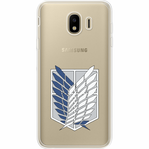 Чехол BoxFace Samsung J400 Galaxy J4 2018 Атака Титанов Крылья Свободы