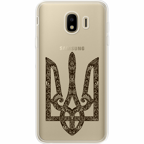 Чехол BoxFace Samsung J400 Galaxy J4 2018 Ukrainian Black Trident