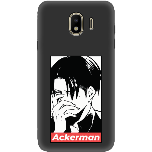 Чехол BoxFace Samsung J400 Galaxy J4 2018 Attack On Titan - Ackerman