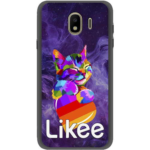 Чехол BoxFace Samsung J400 Galaxy J4 2018 Котик Likee