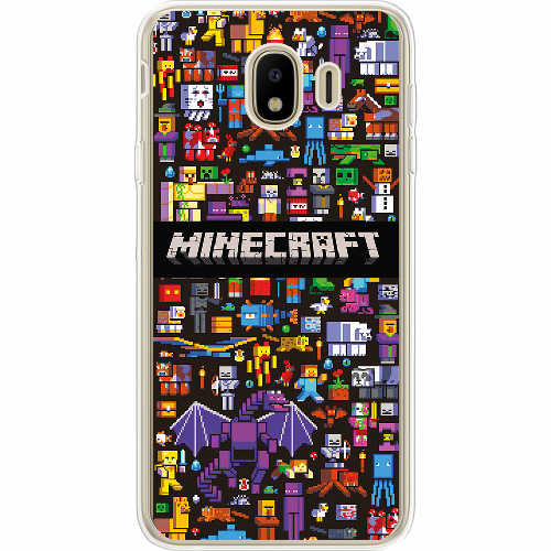 Чехол BoxFace Samsung J400 Galaxy J4 2018 Minecraft Mobbery