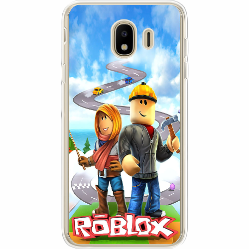 Чехол BoxFace Samsung J400 Galaxy J4 2018 Roblox Білдерман