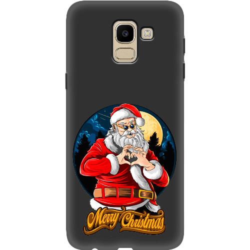 Чехол BoxFace Samsung J600 Galaxy J6 2018 Cool Santa and heart