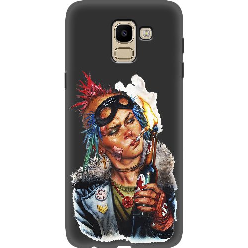 Чехол BoxFace Samsung J600 Galaxy J6 2018 Tanker Girl