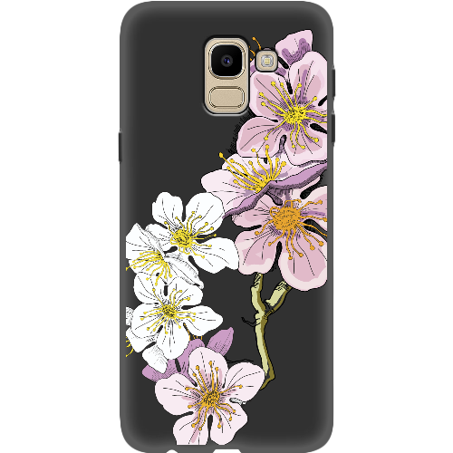 Чехол BoxFace Samsung J600 Galaxy J6 2018 Cherry Blossom