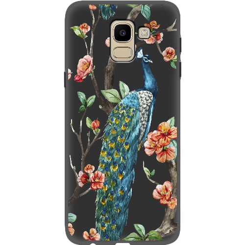 Чехол BoxFace Samsung J600 Galaxy J6 2018 Noble Peacock