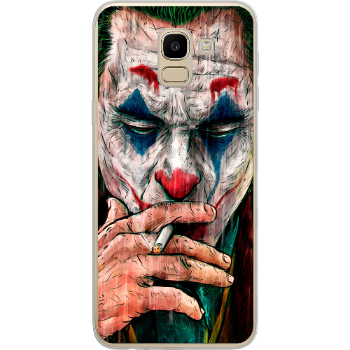 Чехол BoxFace Samsung J600 Galaxy J6 2018 Joker Smoking