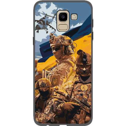 Чехол BoxFace Samsung J600 Galaxy J6 2018 Воїни ЗСУ