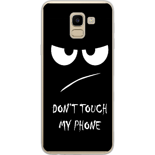 Чехол BoxFace Samsung J600 Galaxy J6 2018 Don't Touch my Phone