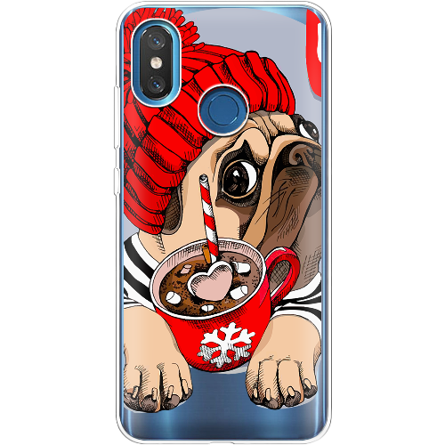 Чехол BoxFace Xiaomi Mi 8 Winter Puggy