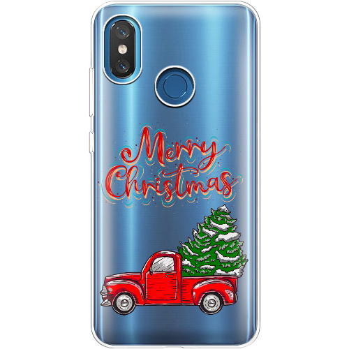 Чехол BoxFace Xiaomi Mi 8 Holiday Car Merry Christmas