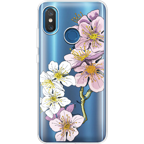 Чехол BoxFace Xiaomi Mi 8 Cherry Blossom