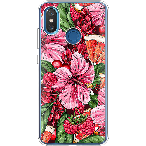 Чехол BoxFace Xiaomi Mi 8 Tropical Flowers