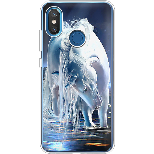 Чехол BoxFace Xiaomi Mi 8 White Horse