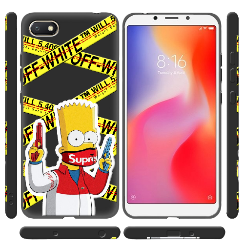 Чехол Boxface Xiaomi Redmi 6A White Bart