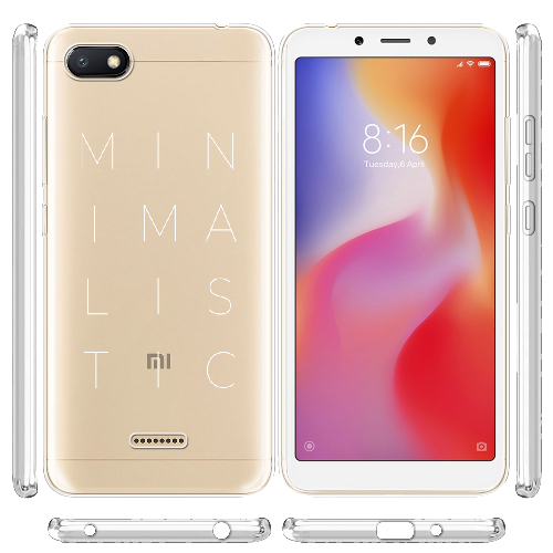 Чехол Boxface Xiaomi Redmi 6A Minimalistic