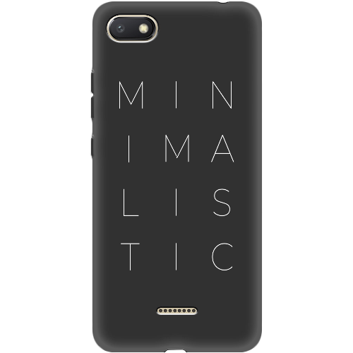 Чехол Boxface Xiaomi Redmi 6A Minimalistic