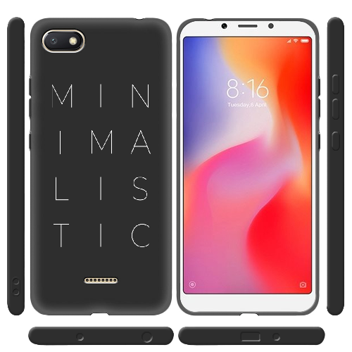 Чехол Boxface Xiaomi Redmi 6A Minimalistic