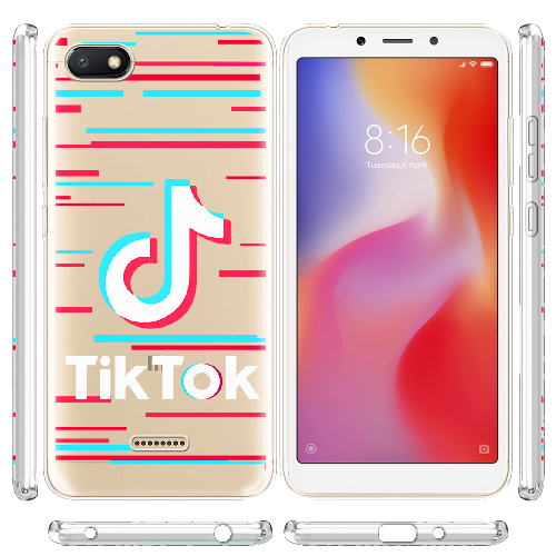 Чехол Boxface Xiaomi Redmi 6A Tik Tok