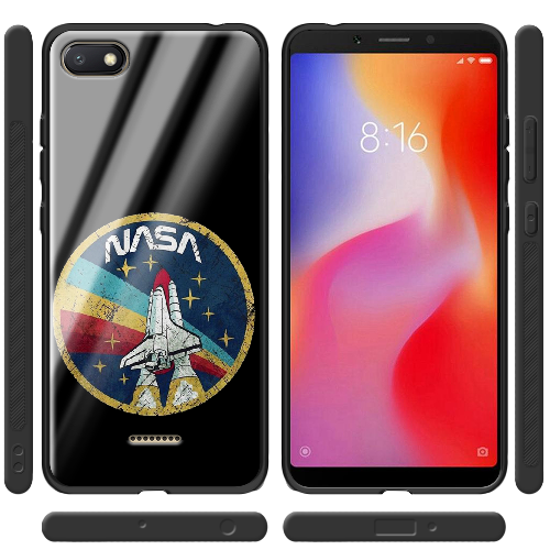 Чехол Boxface Xiaomi Redmi 6A Space Shuttle NASA