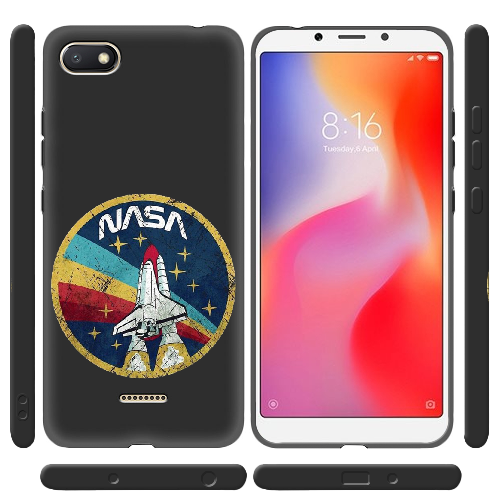 Чехол Boxface Xiaomi Redmi 6A Space Shuttle NASA