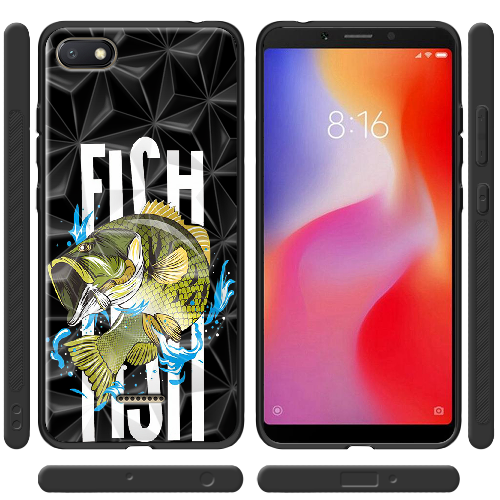 Чехол Boxface Xiaomi Redmi 6A Bass fish