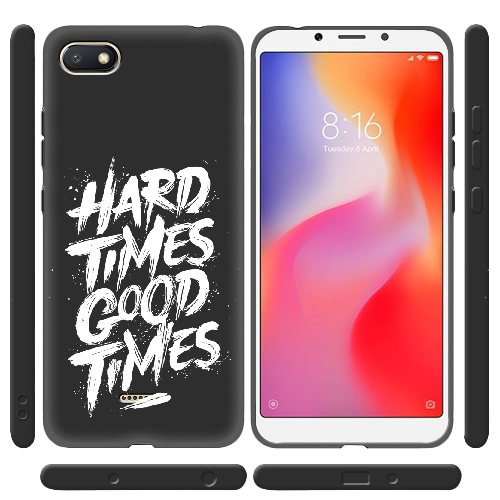 Чехол Boxface Xiaomi Redmi 6A Hard Times