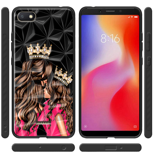 Чехол Boxface Xiaomi Redmi 6A Queen and Princess