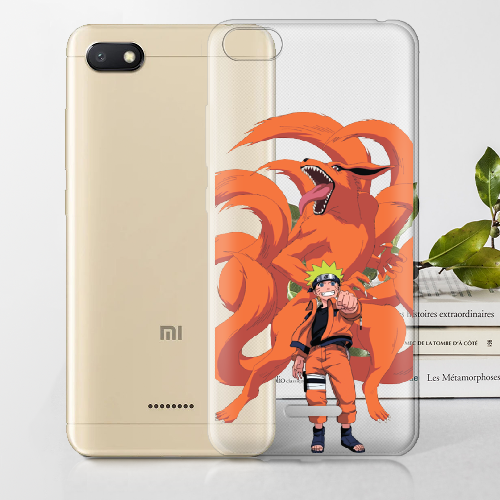 Чехол Boxface Xiaomi Redmi 6A Naruto and Kurama