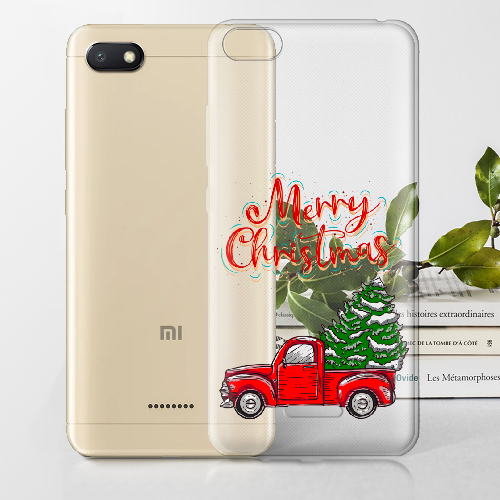 Чехол Boxface Xiaomi Redmi 6A Holiday Car Merry Christmas