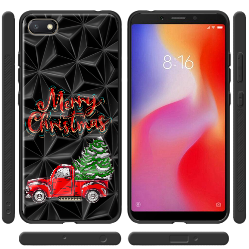 Чехол Boxface Xiaomi Redmi 6A Holiday Car Merry Christmas